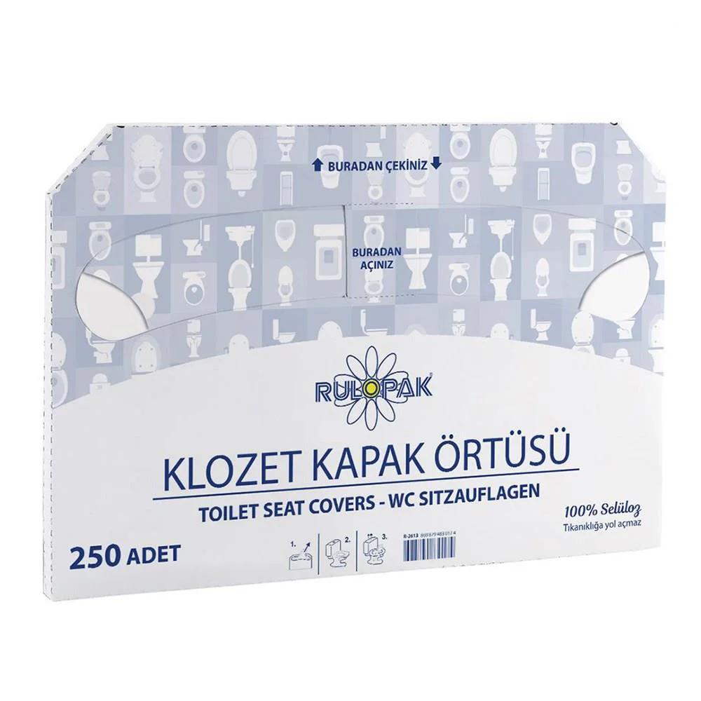 Rulopak Klozet Kapak Örtüsü 20 X 250 Adet Fiyatı, Yorumları ve Özellikleri