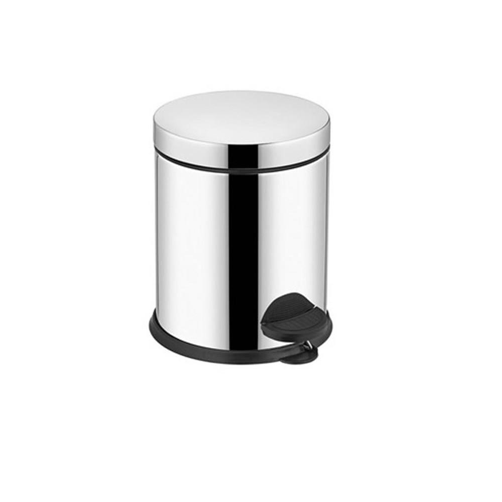 Rulopak  Pedallı Paslanmaz Çöp Kovası 3 Litre