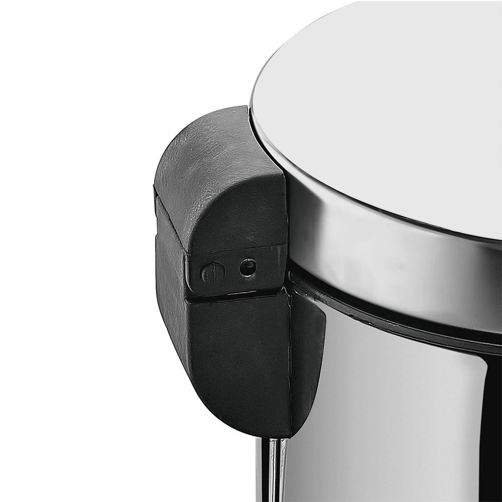 Rulopak  Pedallı Paslanmaz Çöp Kovası 3 Litre