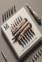 Runaway 16 Parça Mini Tornavida Seti | Çok Amaçlı Kompakt Tornavi Runaway 16 Parça Mini Tornavida Seti | Çok Amaçlı Kompakt Tornavi