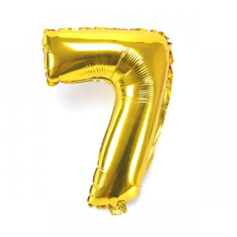 Runaway Altın Sarısı 0 Rakam Balon Dev Doğum Günü Dekoru