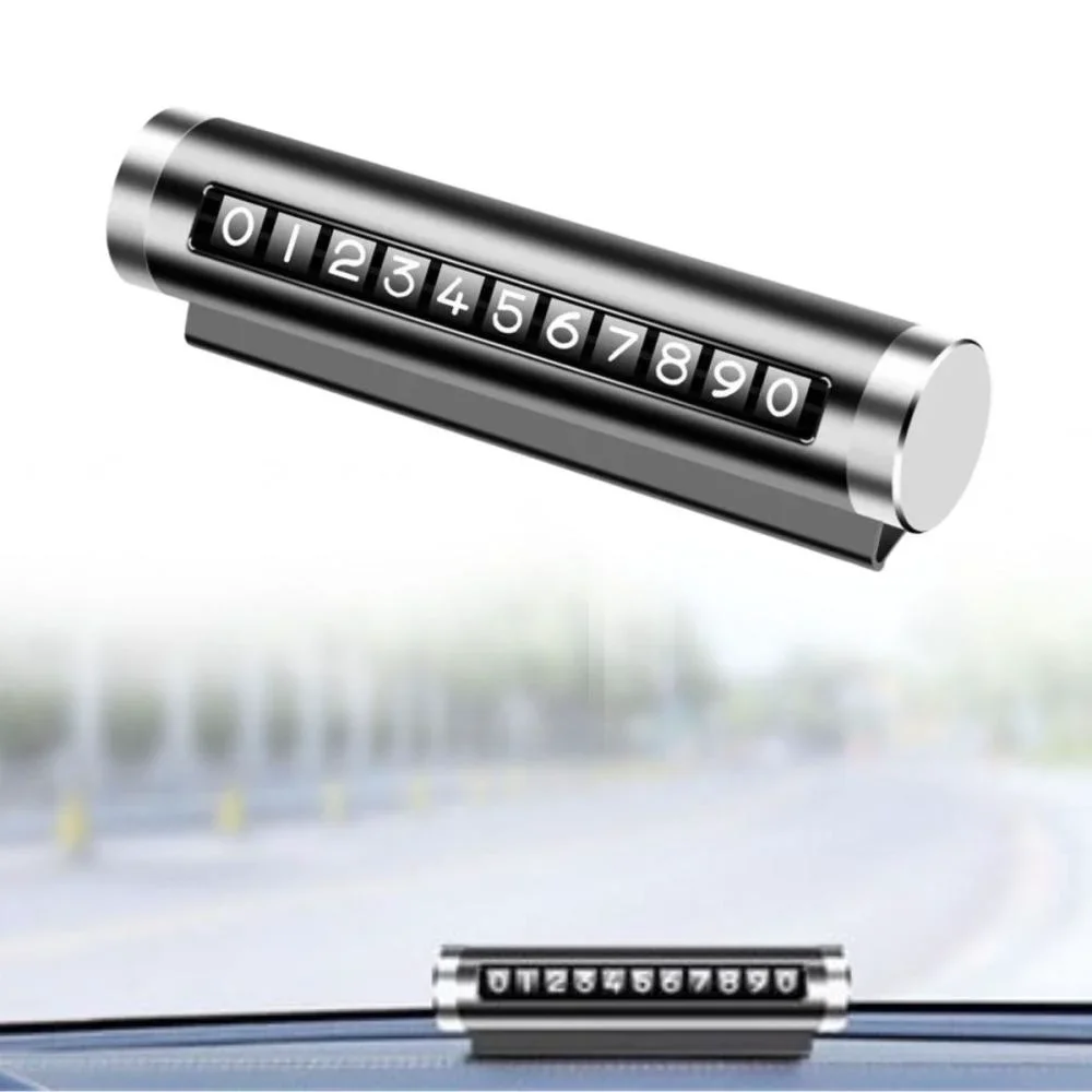 Runaway Ayarlanabilir Araç Park Telefon Numaratörü Şık Tasarım