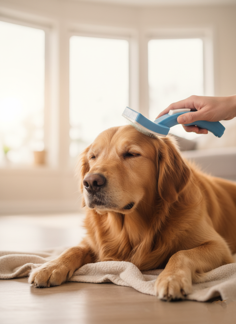 Runaway Basmalı Kedi Köpek Tarağı – Kolay Tüy Temizliği