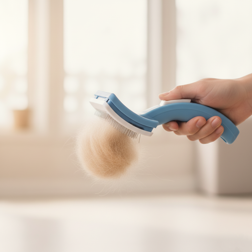 Runaway Basmalı Kedi Köpek Tarağı – Kolay Tüy Temizliği