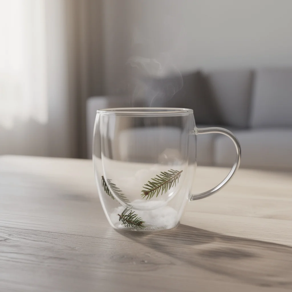 Runaway Çift Cidarlı Çam Bardak – Doğal Aroma Deneyimi