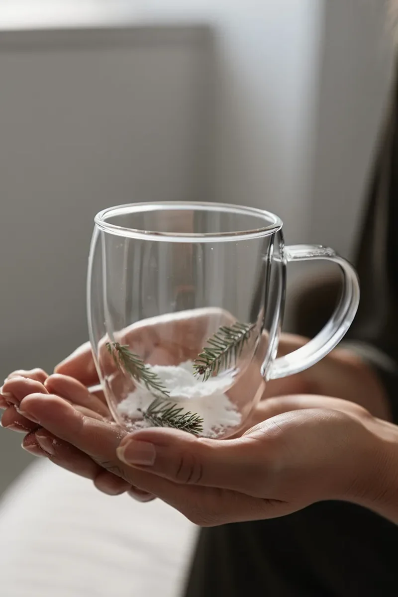 Runaway Çift Cidarlı Çam Bardak – Doğal Aroma Deneyimi