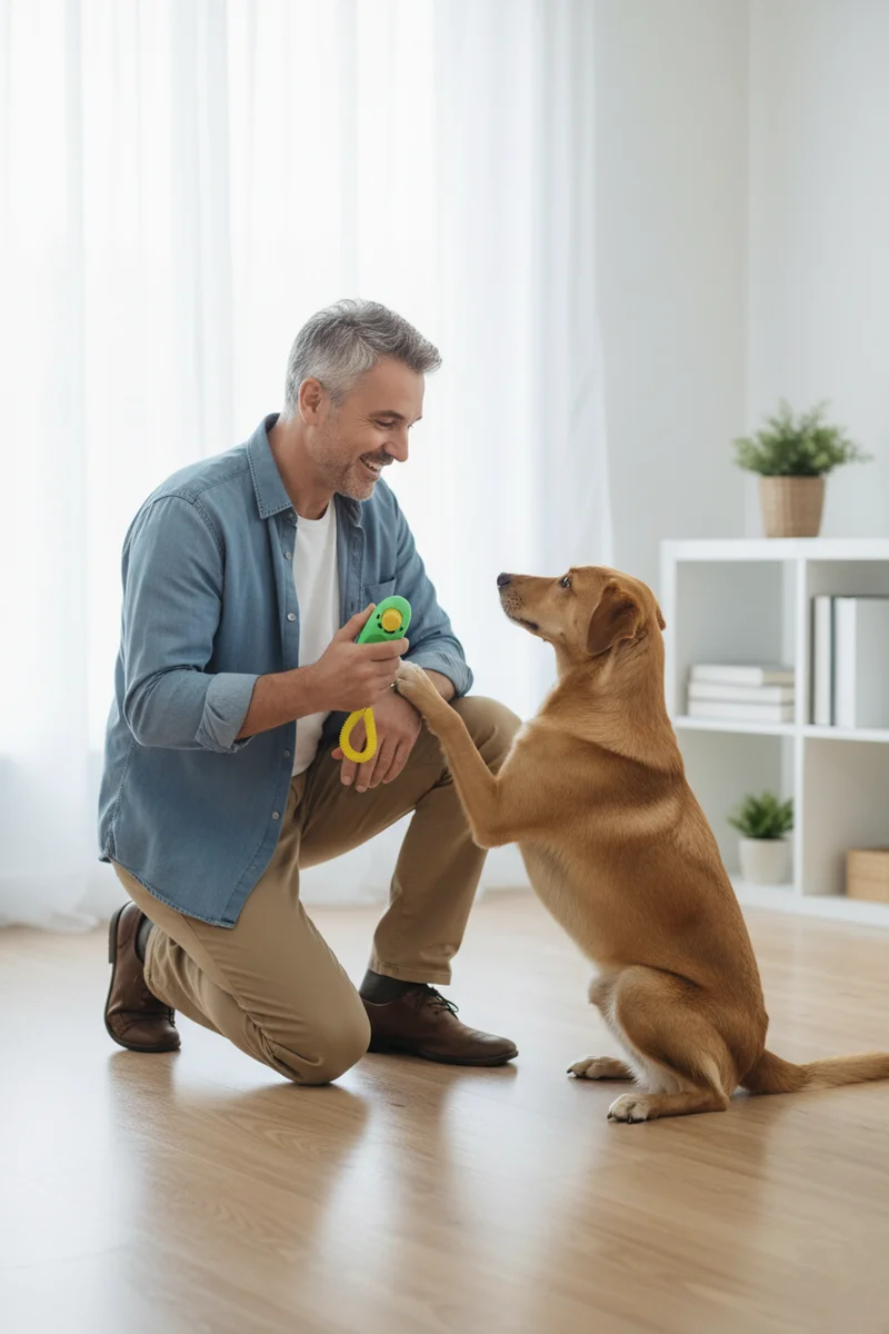 Runaway Clicker Köpek Eğitim Aleti Etkili ve Hızlı Öğrenme
