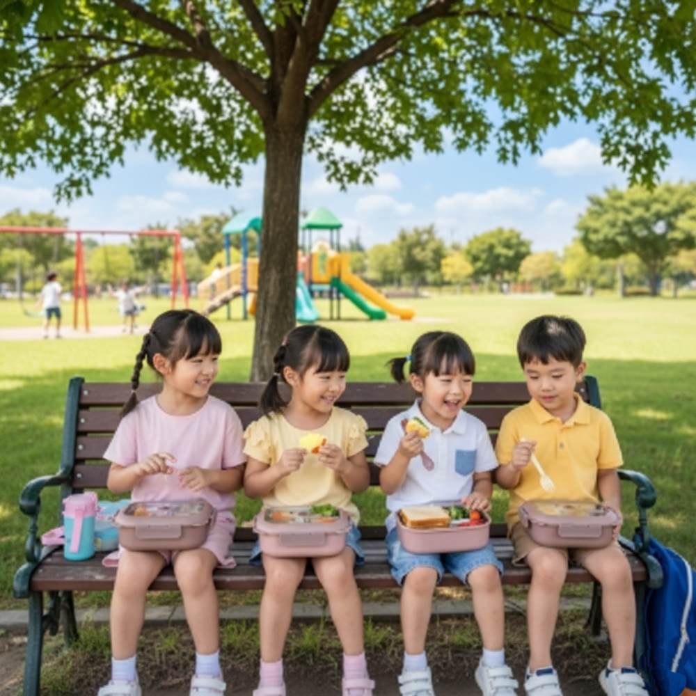 Runaway Çocuk Çelik Yemek Kutusu – Bölmeli ve Sızdırmaz