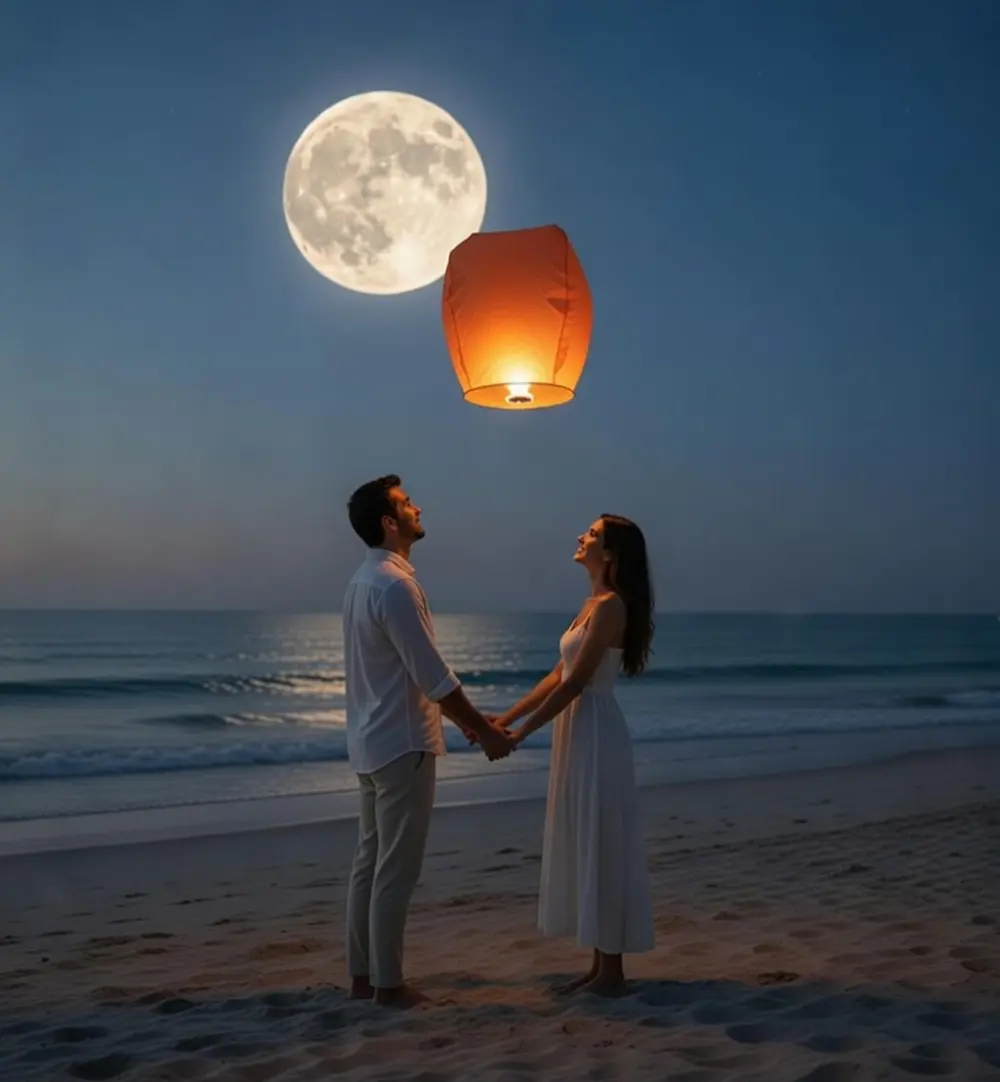 Runaway Dilek Feneri Gökyüzü Lambası ve Kutlama Balonu