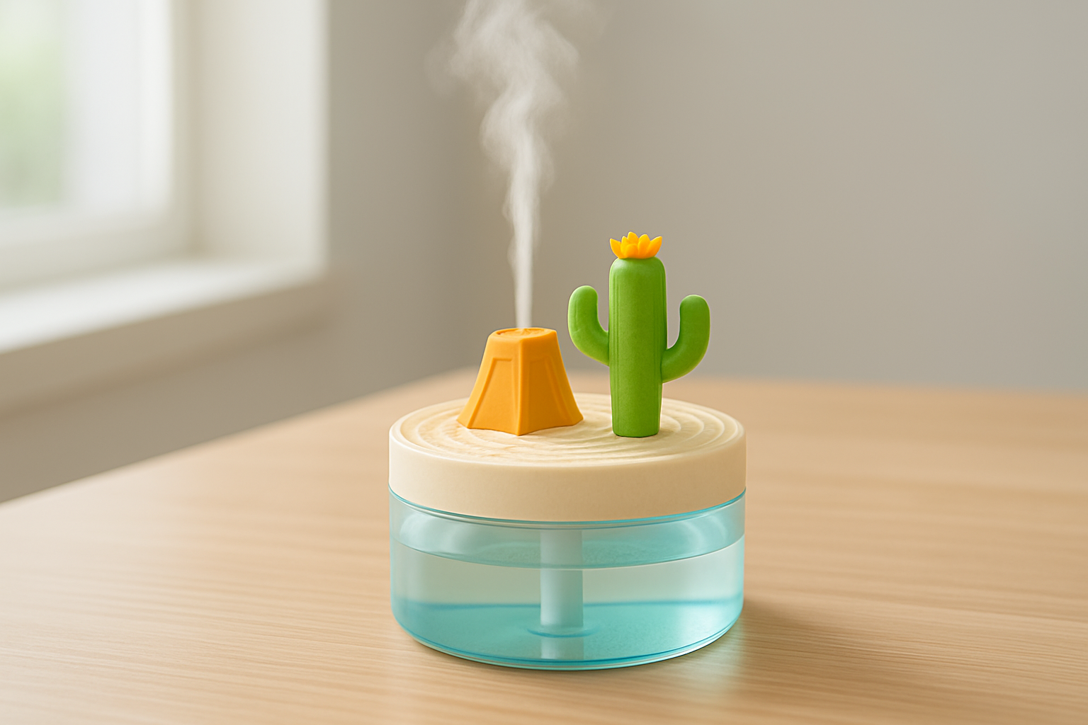 Runaway Doğa Temalı Mini Nemlendirici – LED Işıklı ve Sessiz