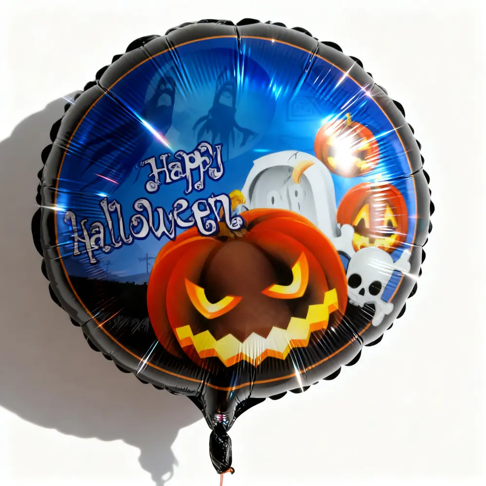 Runaway Happy Halloween Balkabağı Balon Dekor