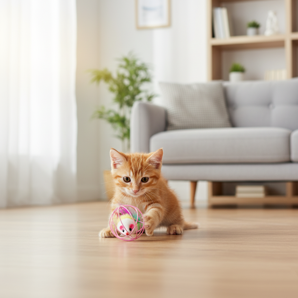 Runaway Hareketli Kedi Oyuncağı Av İçgüdüsünü Canlandırır