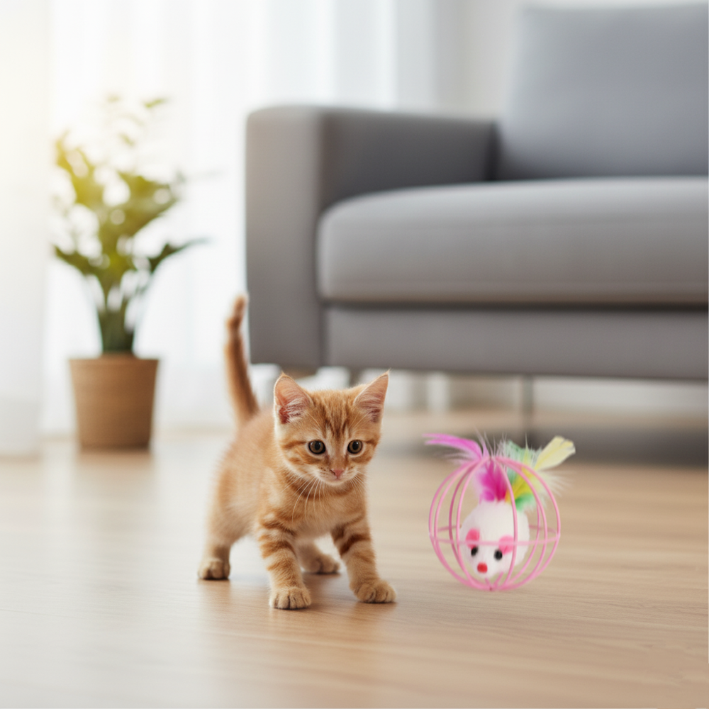 Runaway Hareketli Kedi Oyuncağı Av İçgüdüsünü Canlandırır