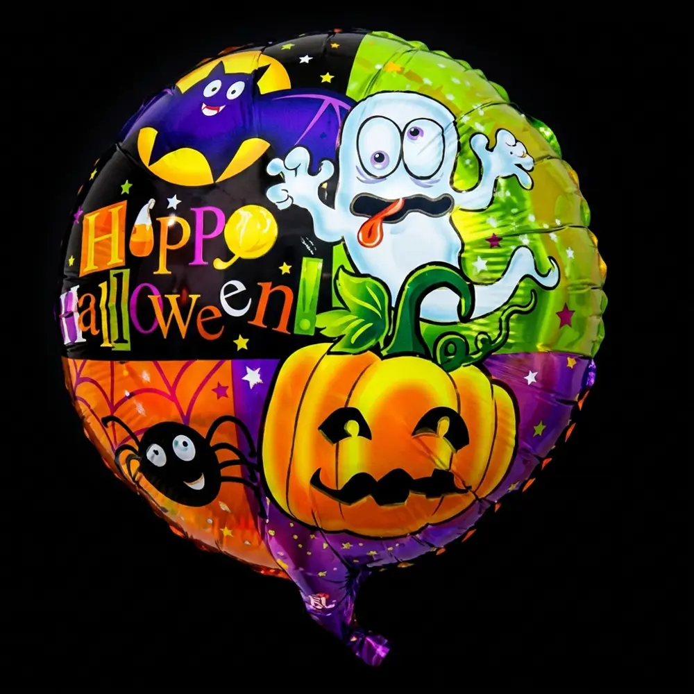 Runaway Kabaklı Folyo Balon Halloween ve Vitrin Dekoru