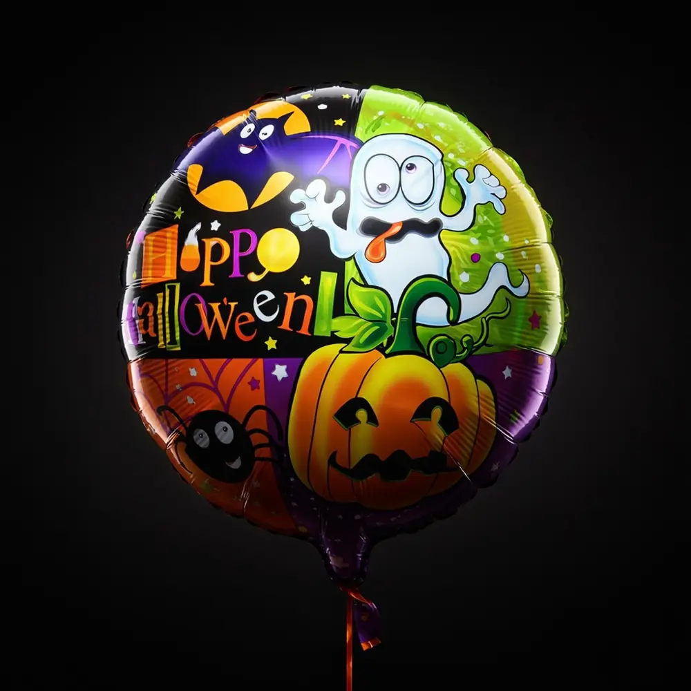 Runaway Kabaklı Folyo Balon Halloween ve Vitrin Dekoru