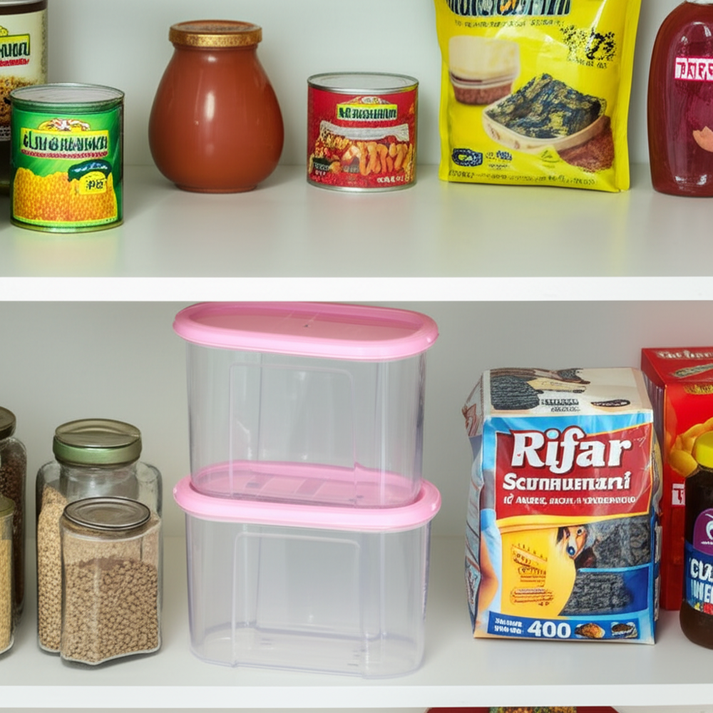 Runaway Kapaklı Mama Saklama Kabı - 1.2 Lt, Hava Geçirmez Runaway Kapaklı Mama Saklama Kabı - 1.2 Lt, Hava Geçirmez