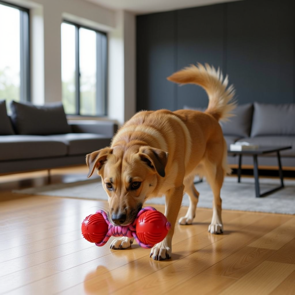 Runaway Kauçuk Toplu Köpek Oyuncağı Dayanıklı ve Eğlenceli