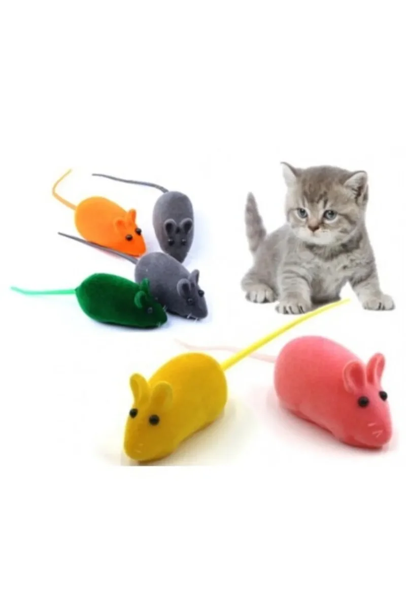 Runaway Kedi Eğitim Oyun Faresi 4’lü Set Dikkat ve Hareket