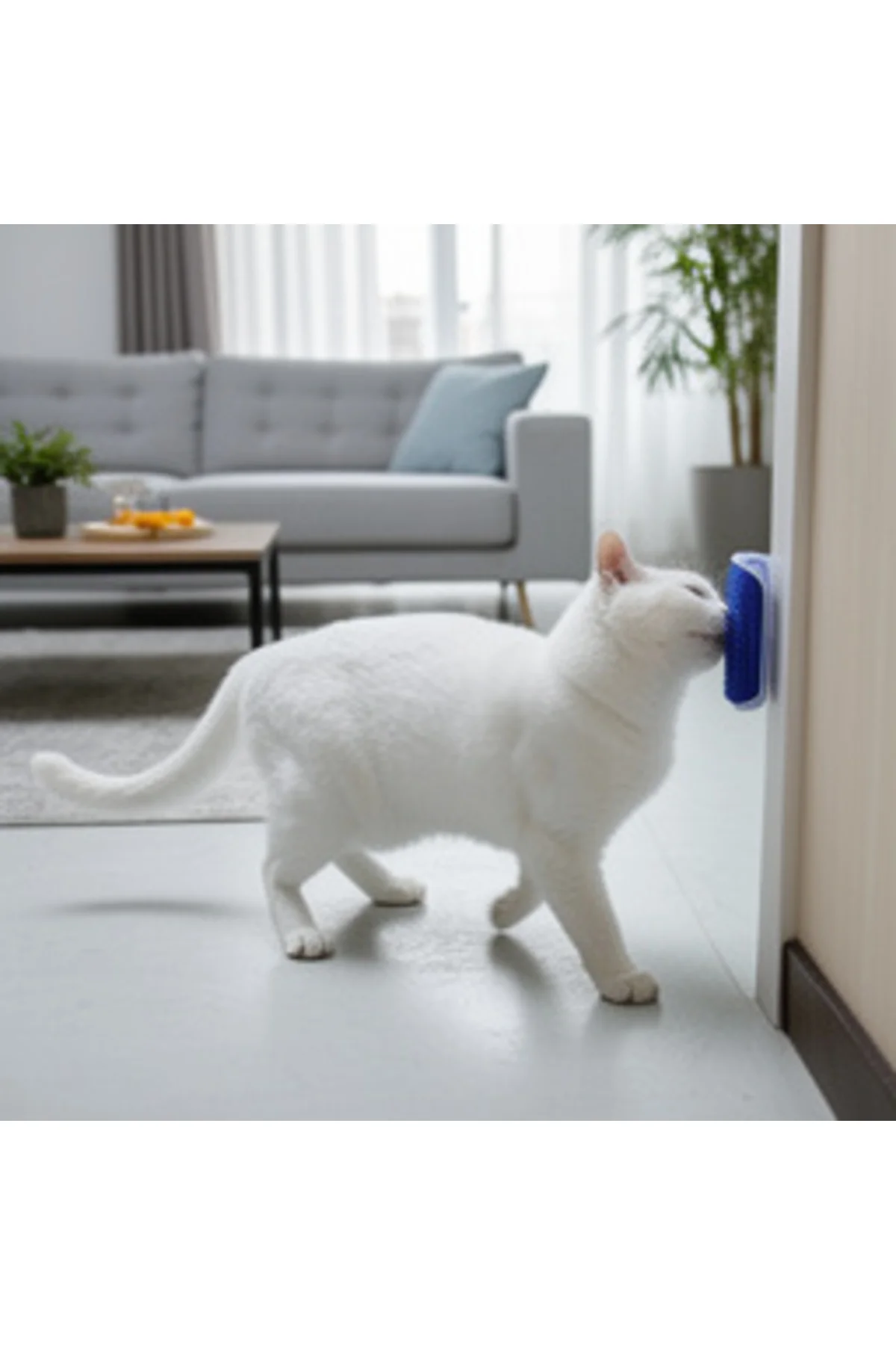 Runaway Kedi Kaşınma Aparatı Masaj Etkili Duvar Kaşıyıcı