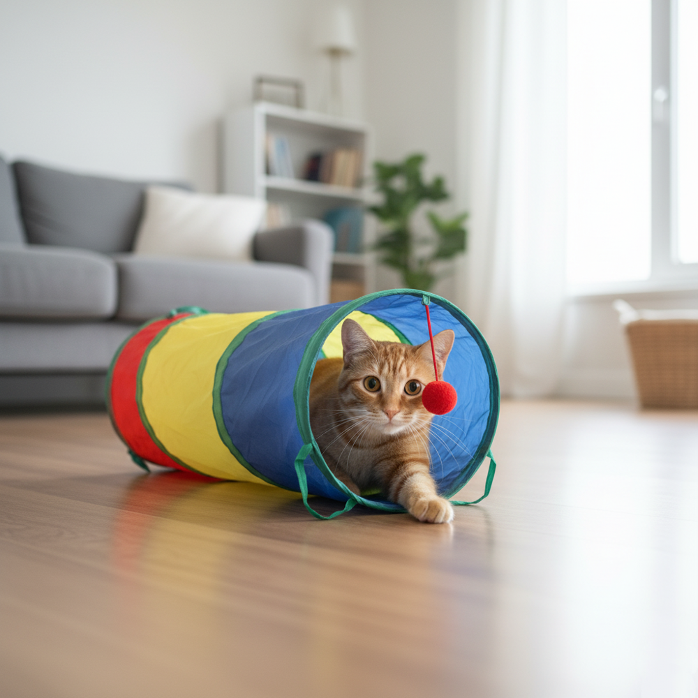 Runaway Kedi Oyun Tüneli – Eğlenceli ve Etkileşimli