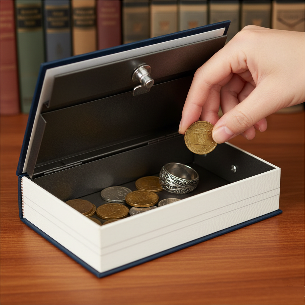 Runaway Kitap Görünümlü Gizli Kasa - İngilizce Sözlük Tasarım