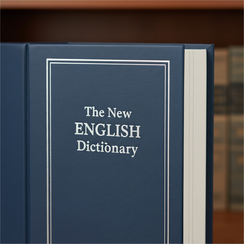 Runaway Kitap Görünümlü Gizli Kasa - Sözlük Tasarımı