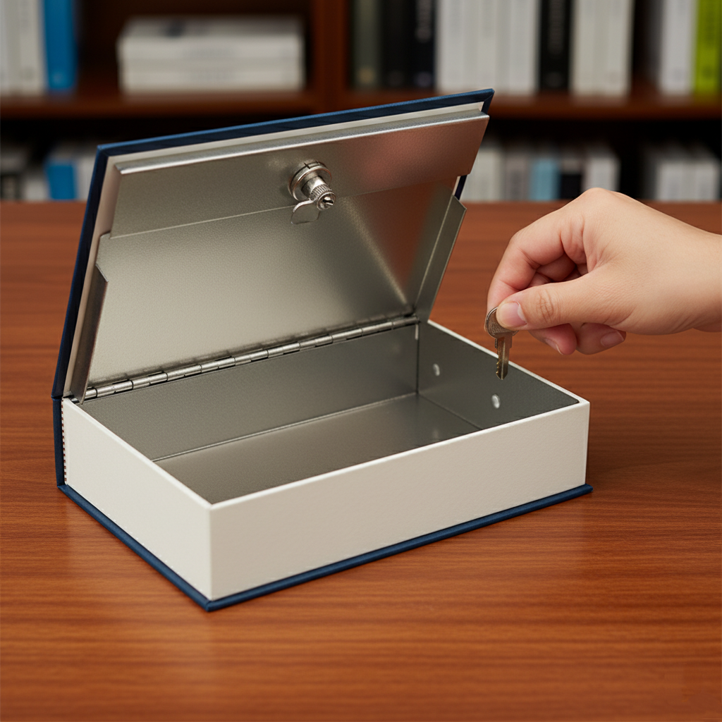 Runaway Kitap Görünümlü Gizli Kasa - Sözlük Tasarımı