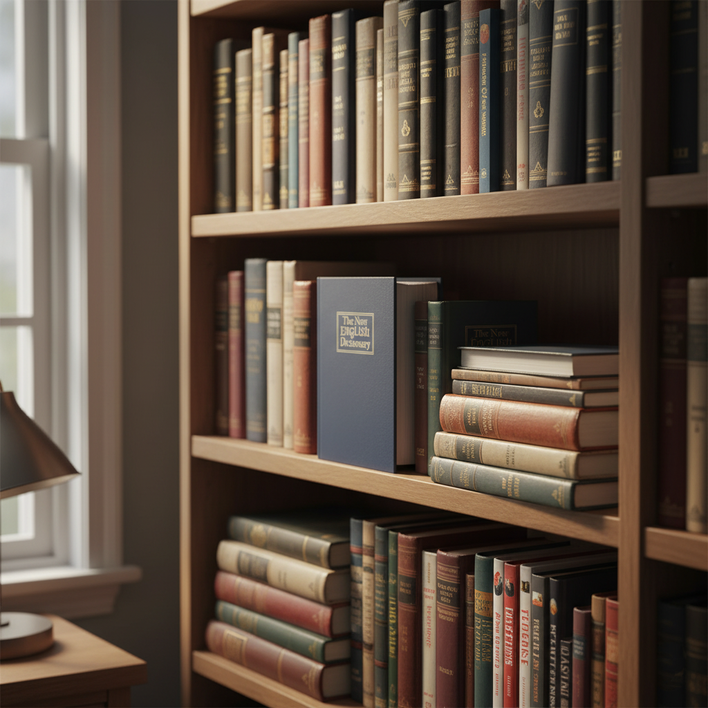 Runaway Kitap Görünümlü Gizli Kasa - İngilizce Sözlük Tasarım