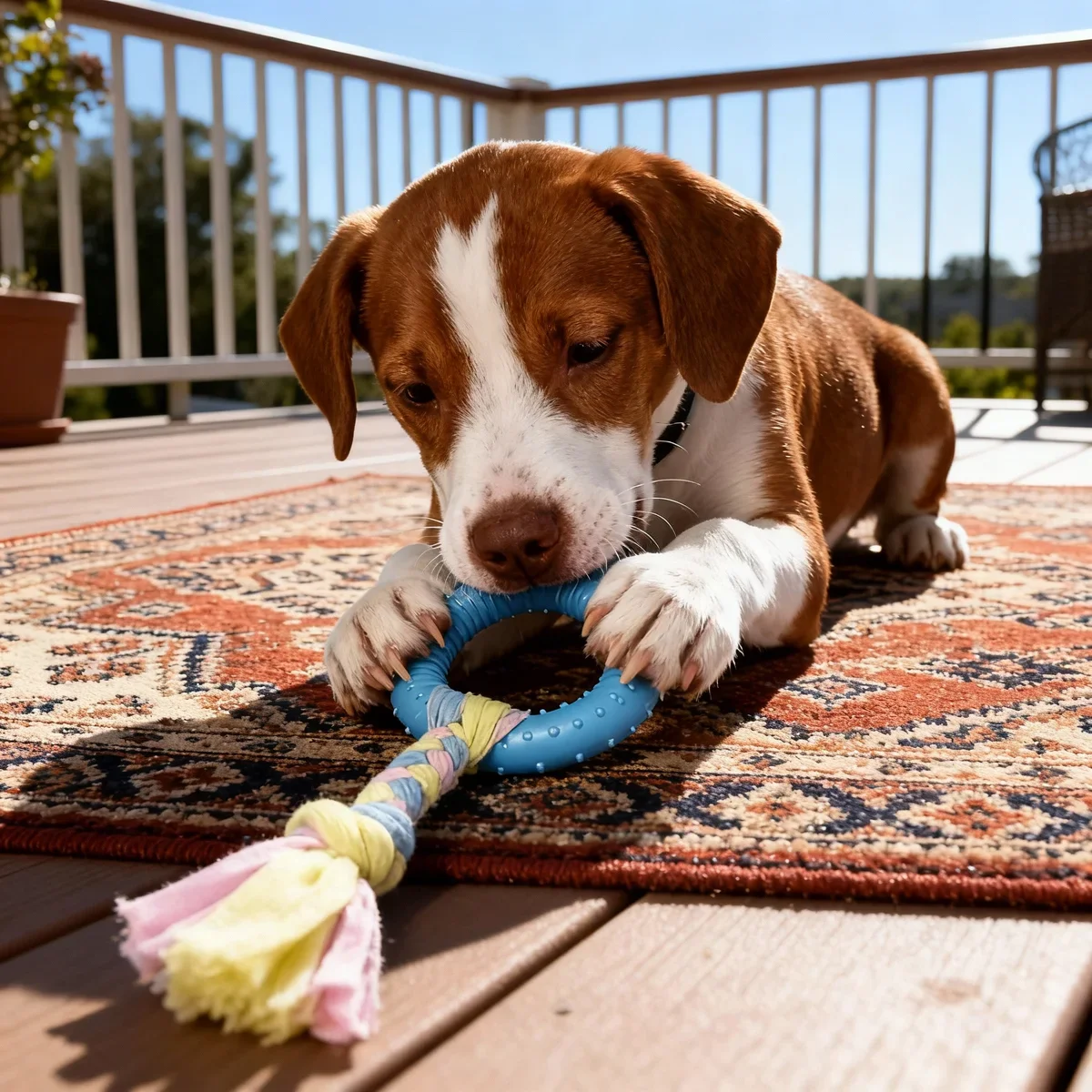 Runaway Köpek Diş Kaşıyıcı Oyuncak Dayanıklı Çiğneme ve Oyun Arac