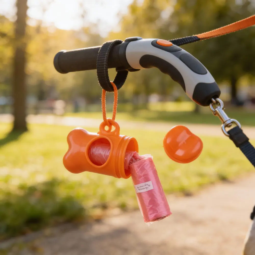 Runaway Köpek Dışkı Poşeti Çantası - Kemik Şekilli Aparat
