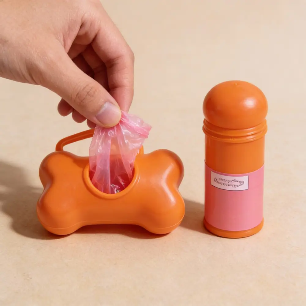 Runaway Köpek Dışkı Poşeti Çantası - Kemik Şekilli Aparat