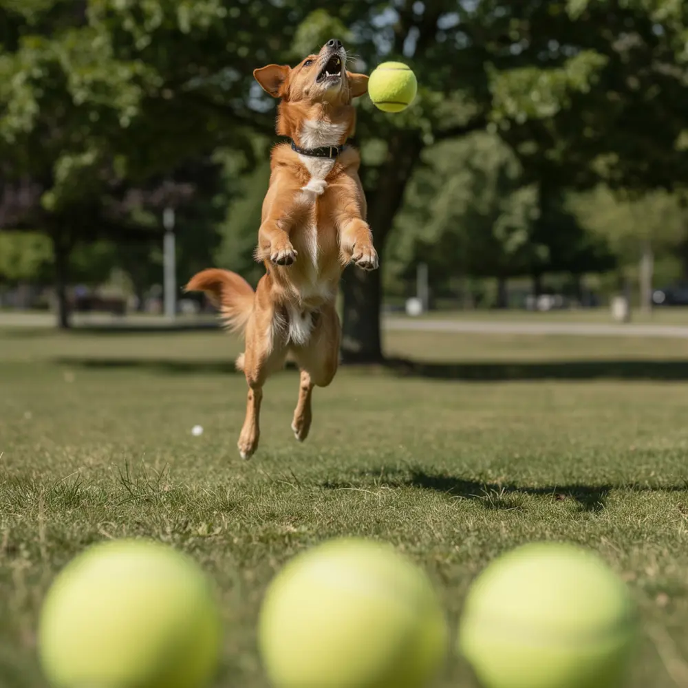 Runaway Köpek Tenis Topu 3'lü Set Oyun ve Eğitim