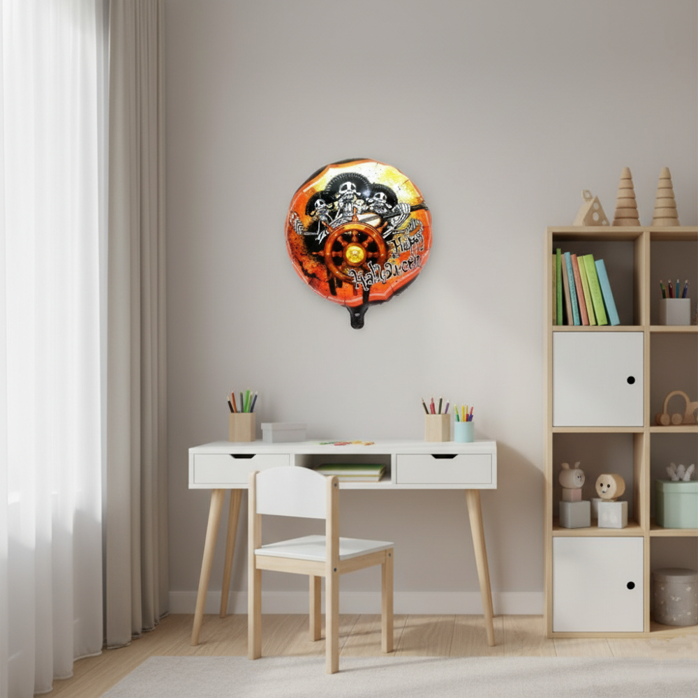 Runaway Korsan Folyo Balon Halloween ve Tematik Parti Dekoru