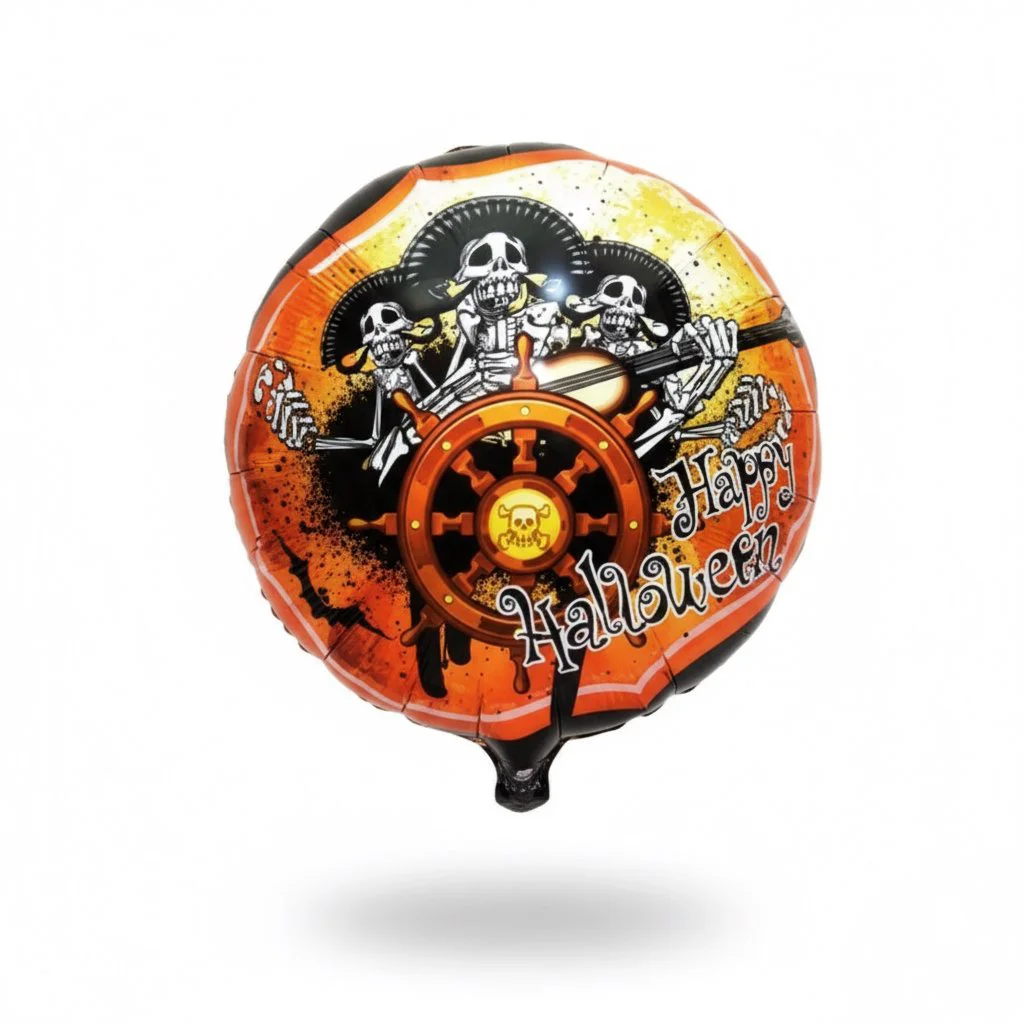 Runaway Korsan Folyo Balon Halloween ve Tematik Parti Dekoru