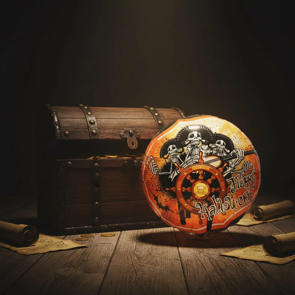 Runaway Korsan Folyo Balon Halloween ve Tematik Parti Dekoru