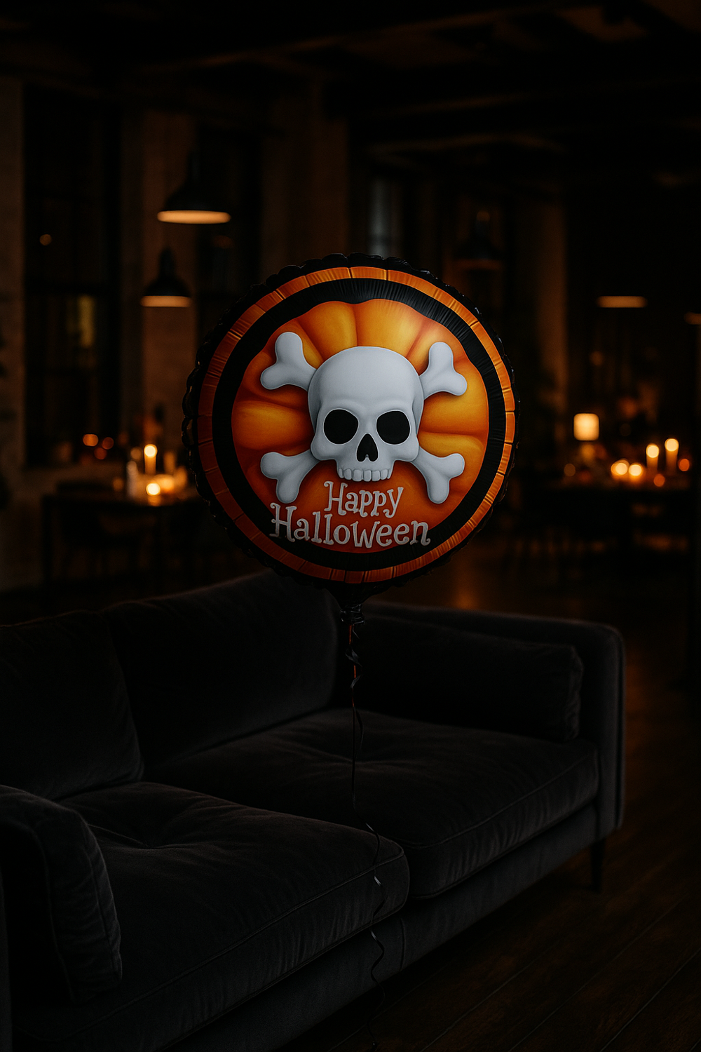 Runaway Kuru Kafa Folyo Balon Halloween ve Tematik Dekor