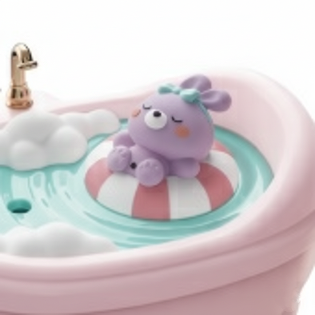 Runaway Küvet Tasarımlı Hava Nemlendirici - LED Işıklı Runaway Küvet Tasarımlı Hava Nemlendirici - LED Işıklı