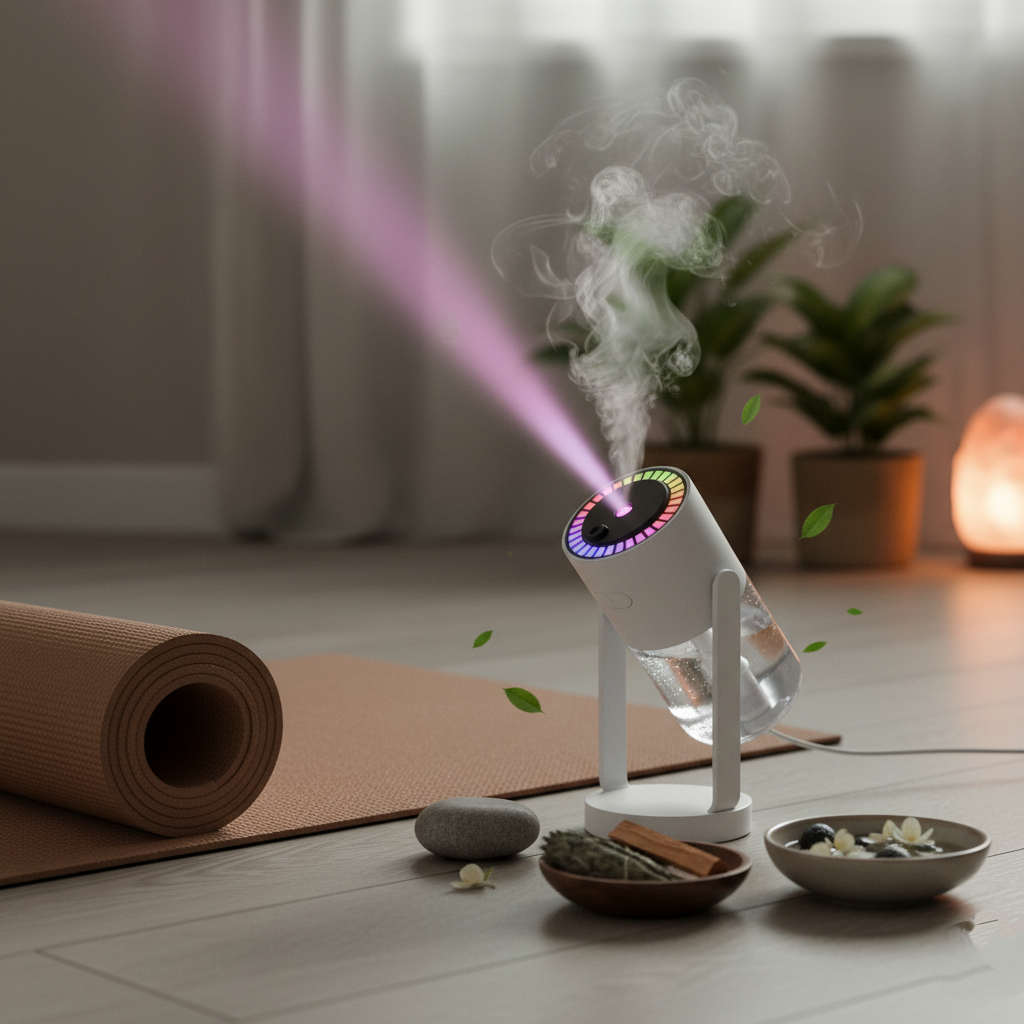 Runaway LED Işıklı Hava Nemlendirici – Sessiz ve Aromaterapi