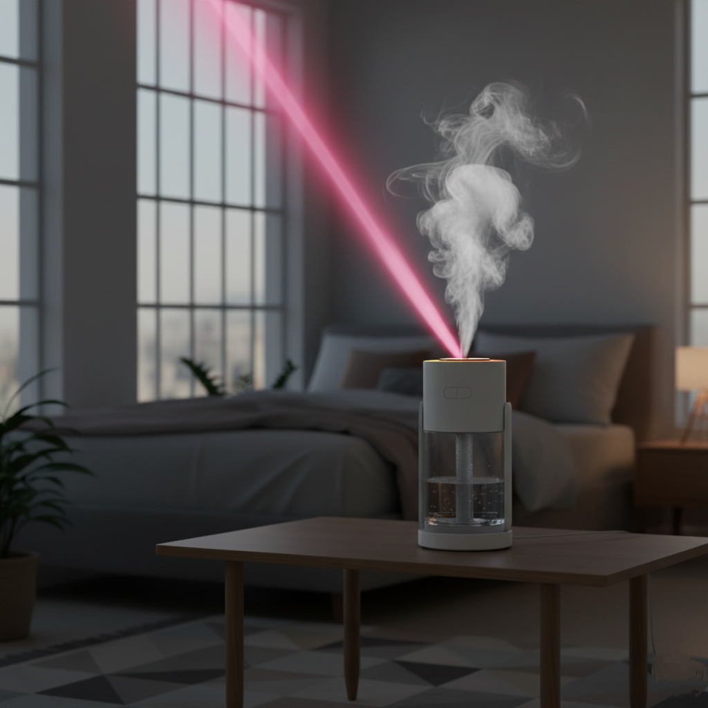 Runaway LED Işıklı Hava Nemlendirici – Sessiz ve Aromaterapi