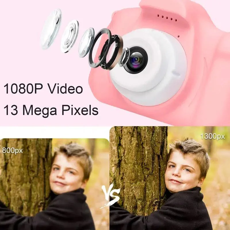 Runaway Mini Kamera Fotoğraf Makinesi 1080P TFT Ekranlı