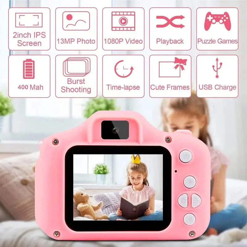 Runaway Mini Kamera Fotoğraf Makinesi 1080P TFT Ekranlı
