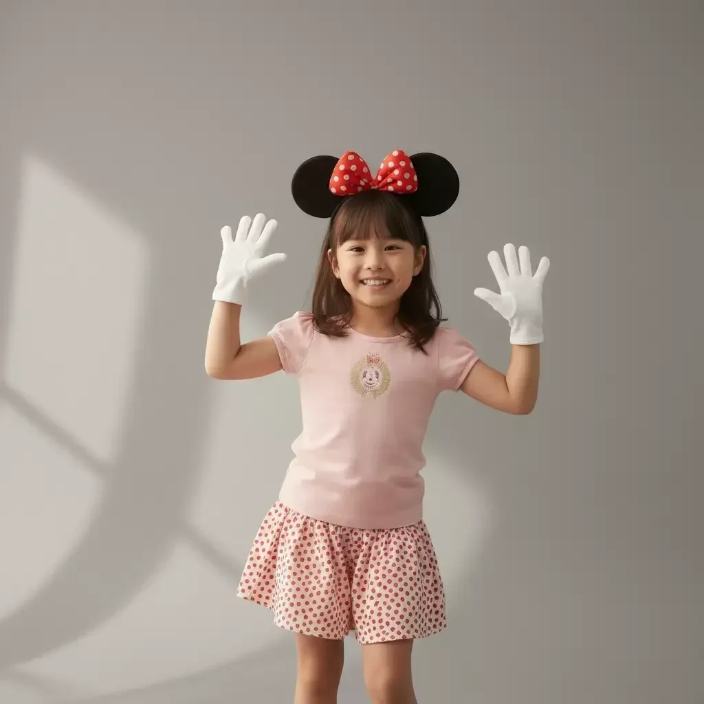 Runaway Minnie Temalı Taç ve Eldiven Parti Aksesuar Seti Runaway Minnie Temalı Taç ve Eldiven Parti Aksesuar Seti