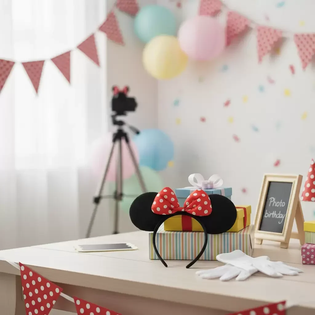 Runaway Minnie Temalı Taç ve Eldiven Parti Aksesuar Seti Runaway Minnie Temalı Taç ve Eldiven Parti Aksesuar Seti