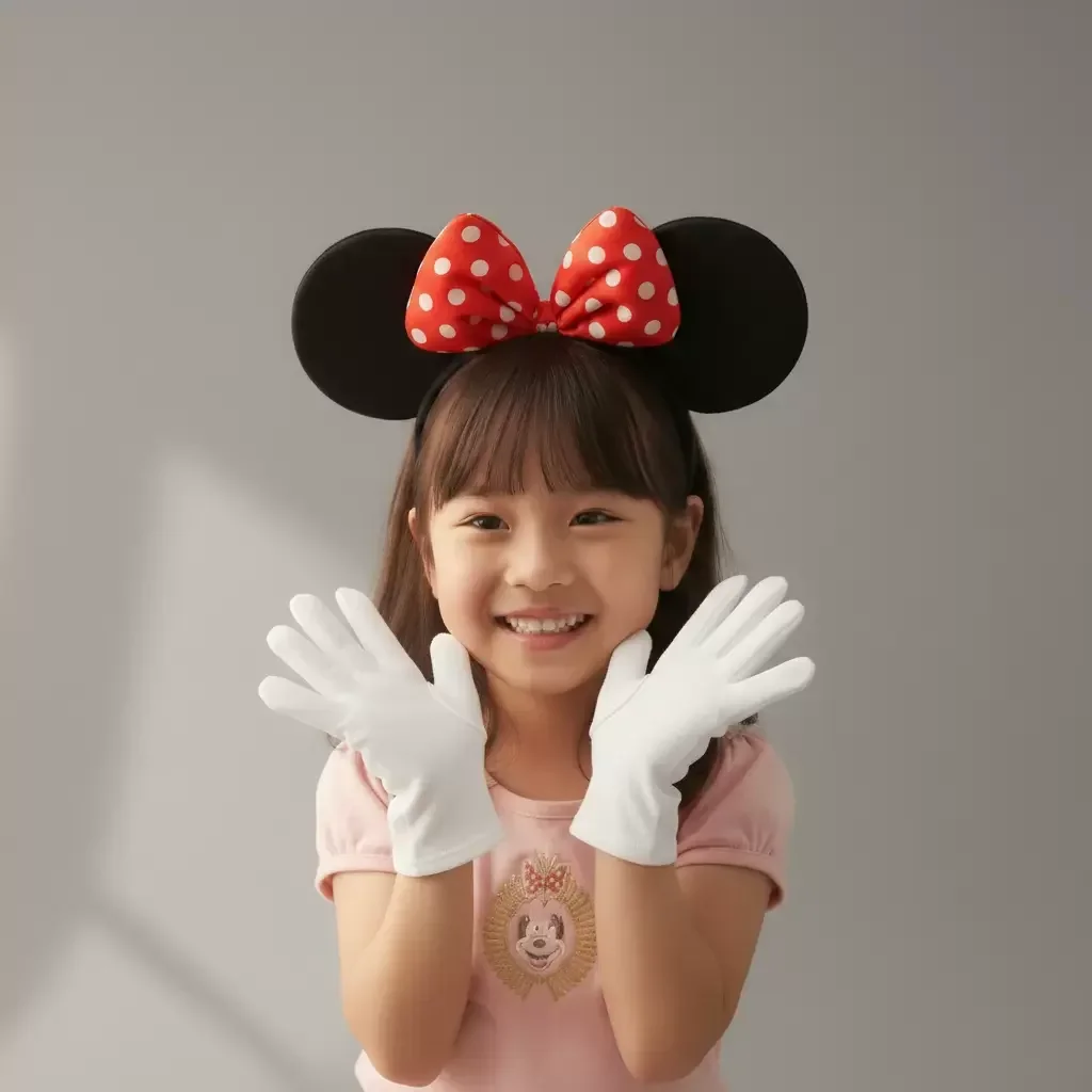 Runaway Minnie Temalı Taç ve Eldiven Parti Aksesuar Seti Runaway Minnie Temalı Taç ve Eldiven Parti Aksesuar Seti