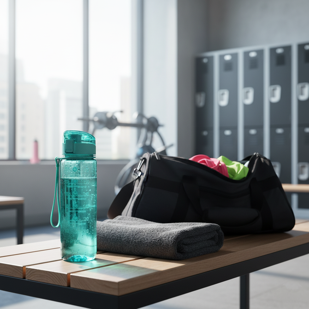 Runaway Motivasyon Su Matarası 1 Litre – Günlük Su Takibi