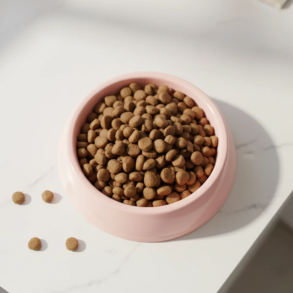 Runaway Pembe Yuvarlak Mama Kabı - Dayanıklı & Pratik