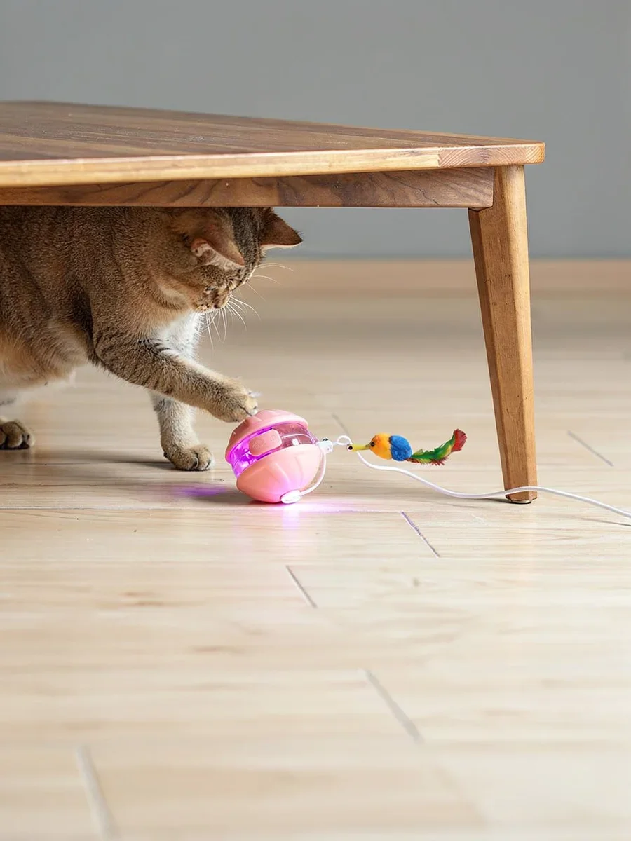 Runaway Şarjlı Akıllı Kedi Topu Hareket Sensörlü Oyuncak