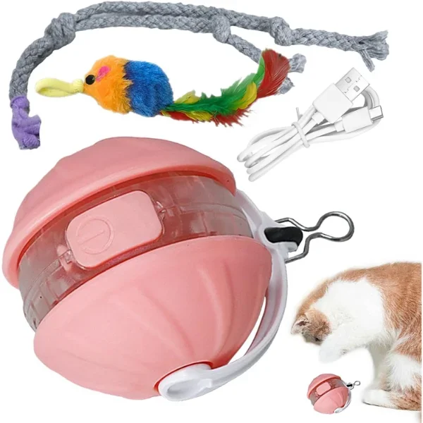 Runaway Şarjlı Akıllı Kedi Topu Hareket Sensörlü Oyuncak