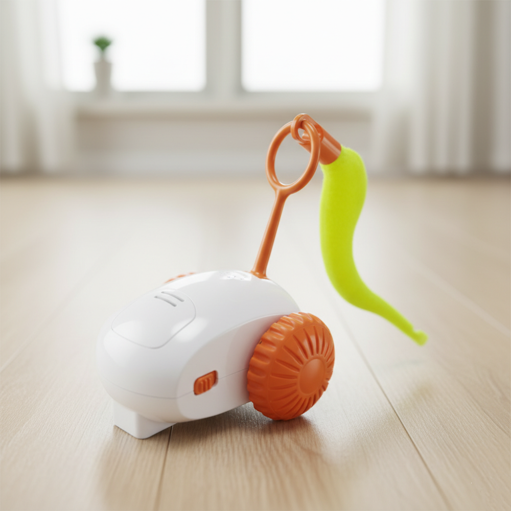 Runaway Şarjlı Robot Kedi Oyuncağı Otomatik Av Oyunu