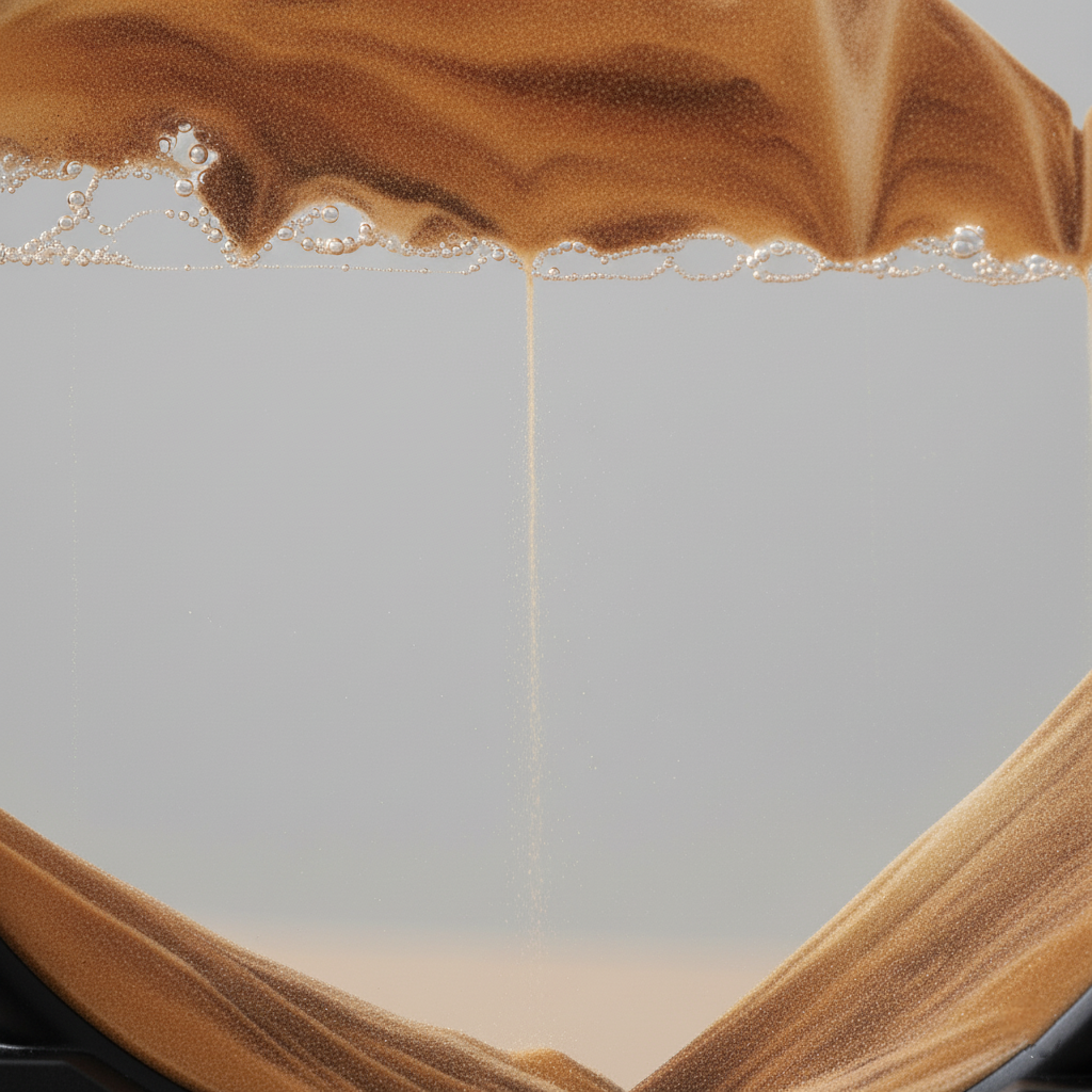 Runaway Sulu Kum Saati – Orta Boy Dekoratif Akış Saat